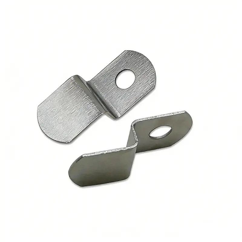 L13-1-Hole Silver Z-Clip