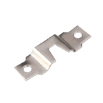 Silver Horizontal Concealed Picture Hanger 48 mm long 15 mm wide 0.7 mm steel Z-profile bow 5 mm 15 kg rated