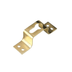 Gold High Bow Four Hole Concealed Hanger 69 mm long 20 mm wide 1.5 mm thick bow 20 mm keyhole 11×6 mm 50 kg ultra heavy duty