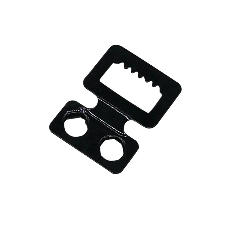 N09-Narrow Black Sawtooth Frame