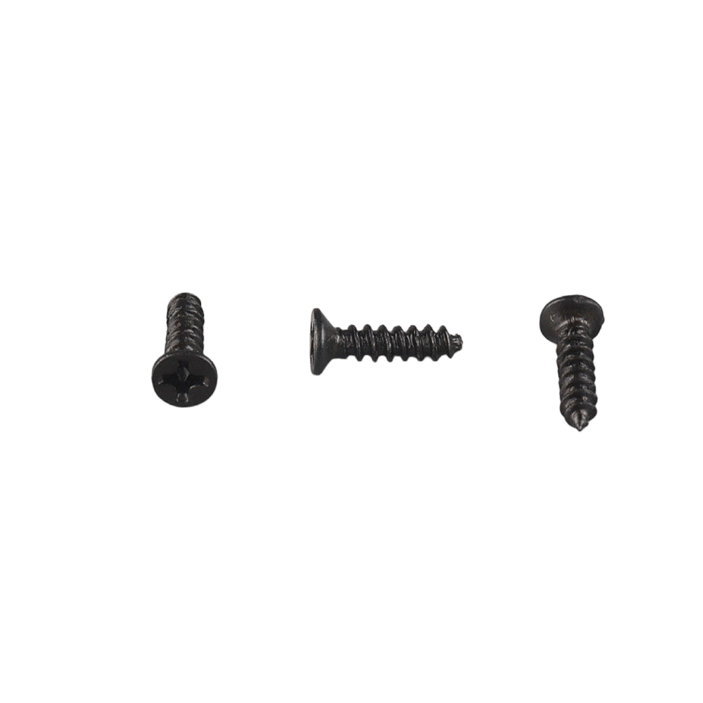 V12-Black 2.5×10mm Flat Head Self-Tapping Screw