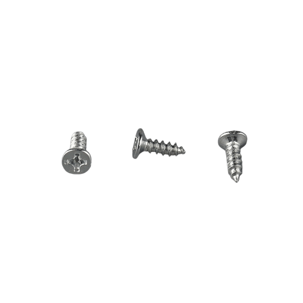 V14-Silver 3×10mm Flat Head Self-Tapping Screw