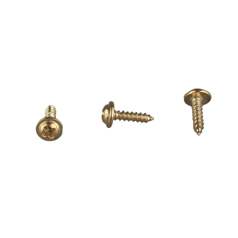 V03-Gold 3×12mm Washer Head Self-Tapping Screw