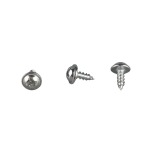 Silver Washer Head Self-Tapping Screw 3x8mm zinc-plated for wood picture frame assembly