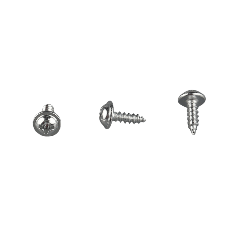 V07-Silver 3×10mm Washer Head Self-Tapping Screw