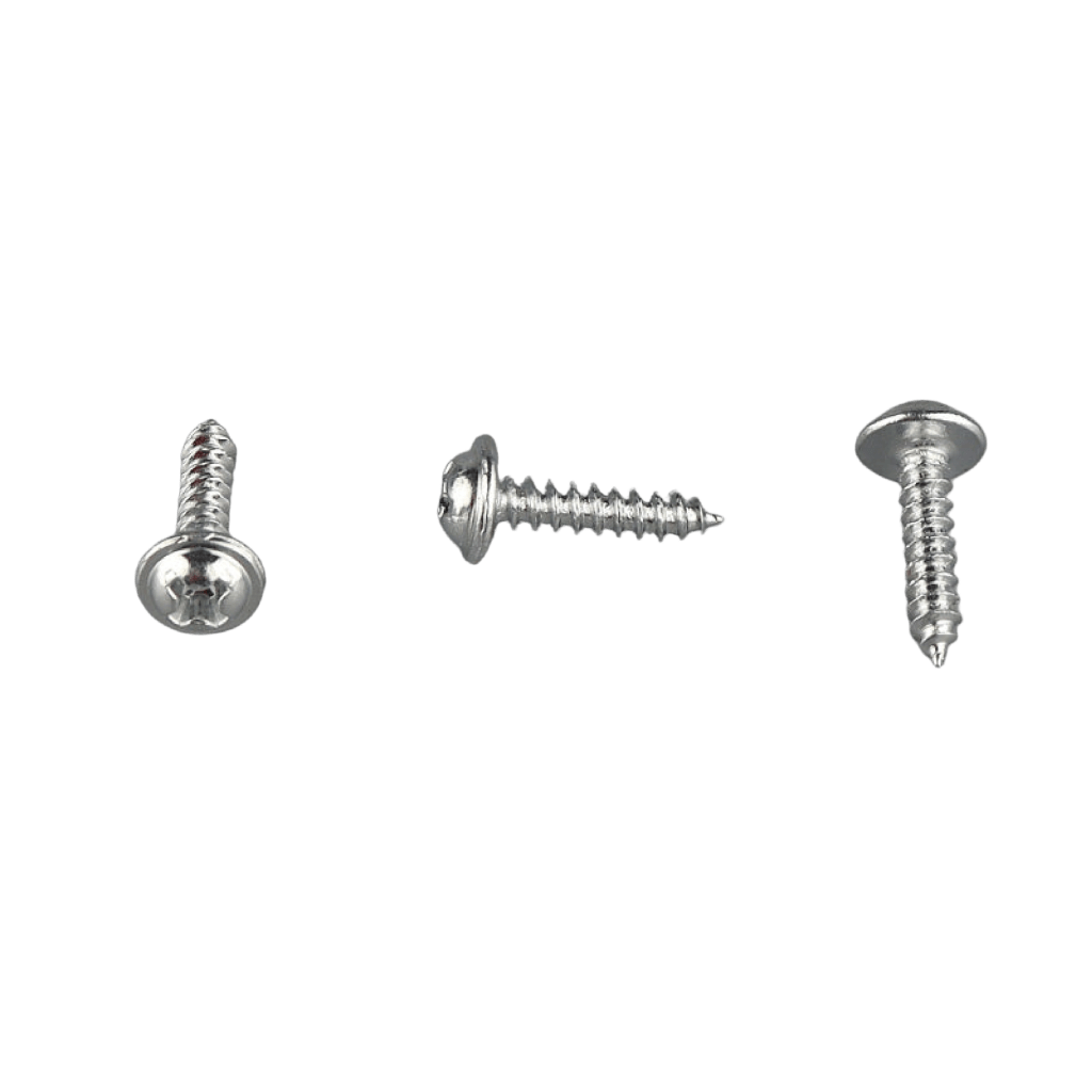 V09-Silver 3×14mm Washer Head Self-Tapping Screw