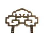 Large Antique Bronze Cloud Picture Hanging Hook X08 – 9.55cm wide