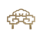 Extra Large Brass Cloud Picture Hook Heavy Duty X09 – 11cm wide