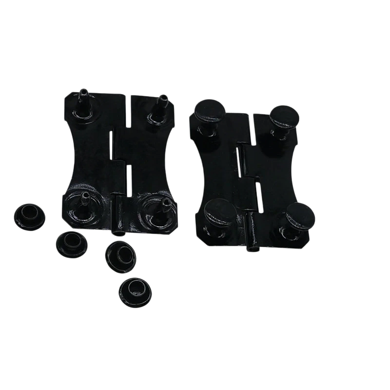 T04-2535 Black Cap Hinge 25x35mm