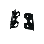 6229 Black Spiked Frame Hinge 14x27mm barbed snap-fit picture frame assembly hardware