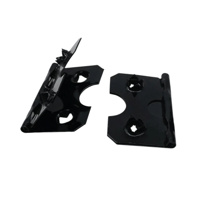T09-6241 Black Large Spiked Frame Hinge
