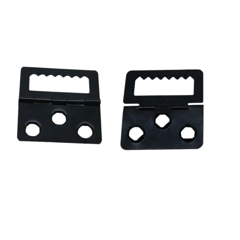 T12-Black Large Folding Clasp Hinge
