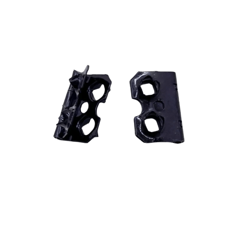 T14-6218 Black Mini Spiked Corner Hinge