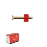 25mm Short Powder Nail (W06) — 25mm hardened steel