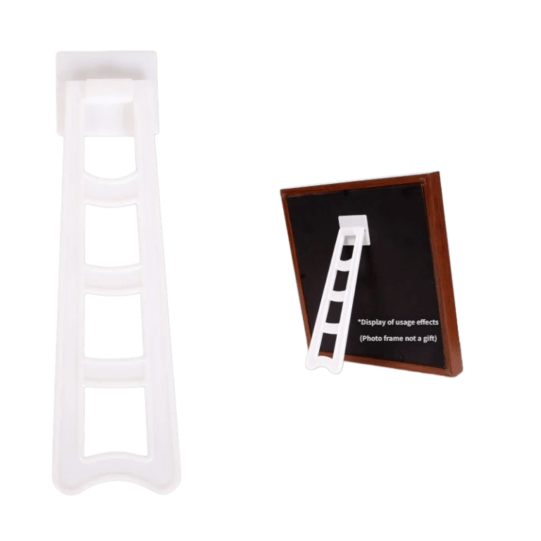 R08-White Extra Large Trapezoidal Frame Bracket