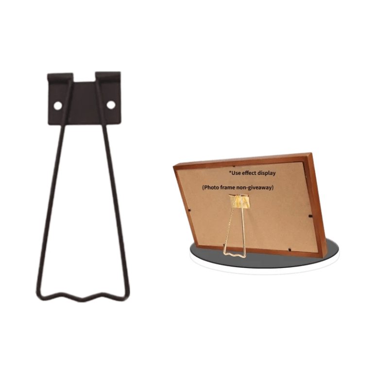 R14-Black Small Iron Frame Bracket