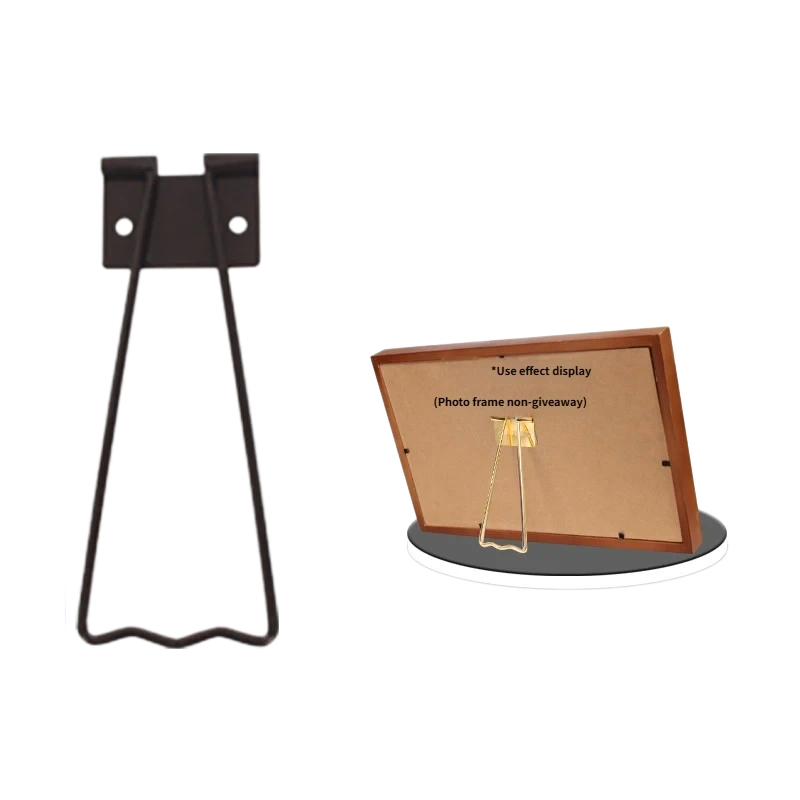 R15-Black Mini Iron Frame Bracket