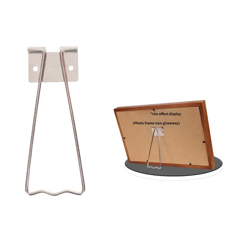 R18-Silver Mini Iron Frame Bracket