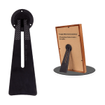 Black Large Swivel Picture Frame Stand Rotating R21 – 172 mm ABS with 360° rotating disc head for 18–25 cm frames