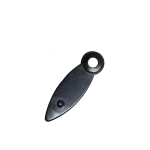 Extra Large Metal Turn Button Clip Black 30mm 3.2mm hole steel U04