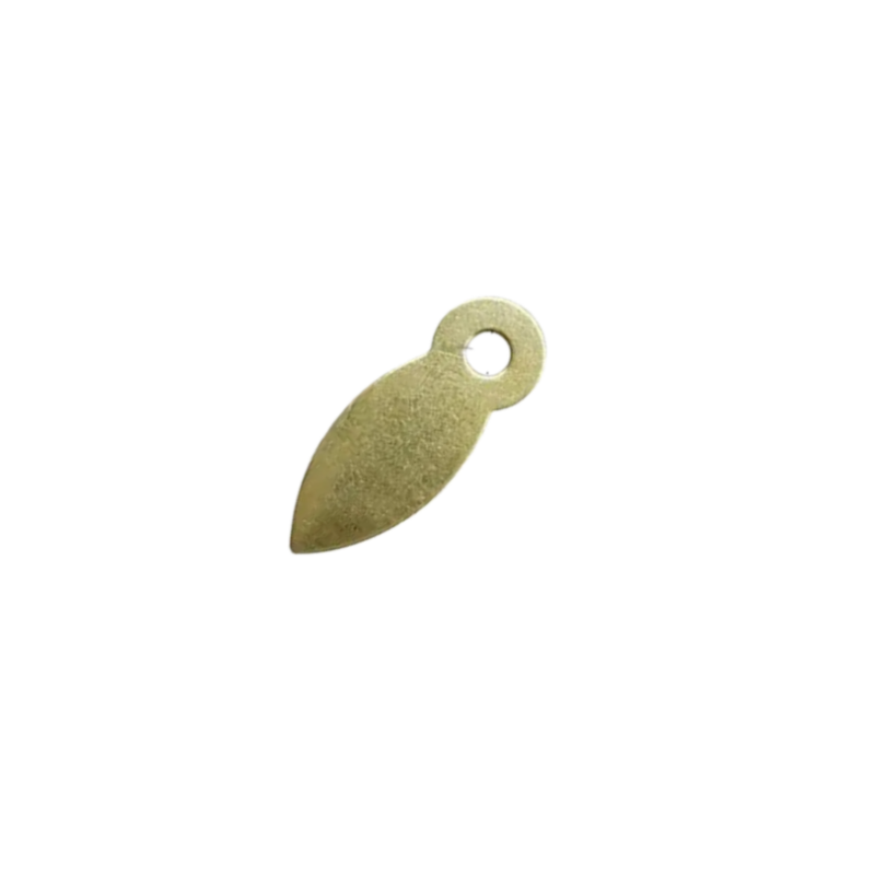 U08-Large Metal Turn Button Clip (Gold)