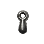 Extra Large Metal Embossed Turn Button Clip Dark Black 21.5mm 3mm hole 10.5mm head U18