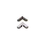 Silver Compact Corner Guard 20mm Small Album – 20x7mm Silver metal corner guard