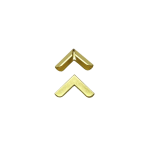 Gold Corner Protector 25mm Deep Channel – 25x8mm Yellow Gold metal corner guard