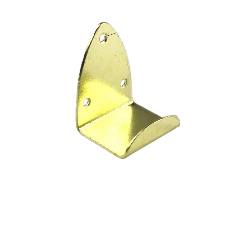 P18-Gold Large Hook L-Bracket – 60×35×44 mm (Variant 3)