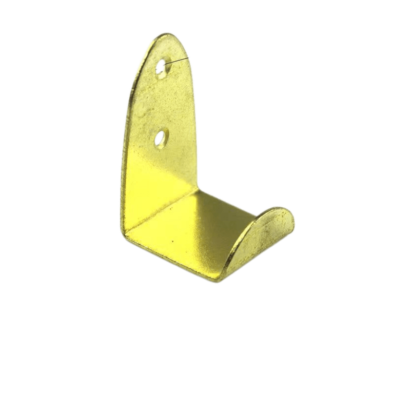 P11-Gold Medium Hook L-Bracket – 55×32×31 mm (Variant 2)