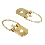 Small Gold D-Ring Picture Frame Hanger K01 – 32mm