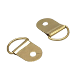 Gold Large Semicircle D-Ring Picture Hanger K04 – 32mm