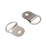 Silver Large Semicircle D-Ring Picture Hanger K05 – 32mm