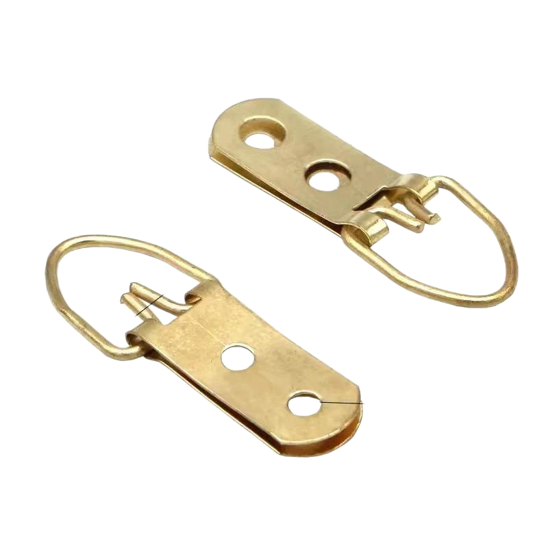 K09-Gold Large Two-Hole D-Ring Hanger 15kg Frame Back