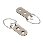 Silver Large Two-Hole D-Ring Hanger 15kg K10 – 48mm