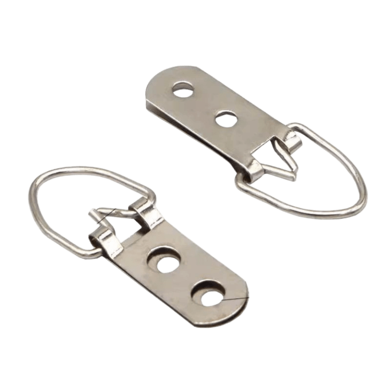 K10-Silver Large Two-Hole D-Ring Hanger 15kg Frame Back