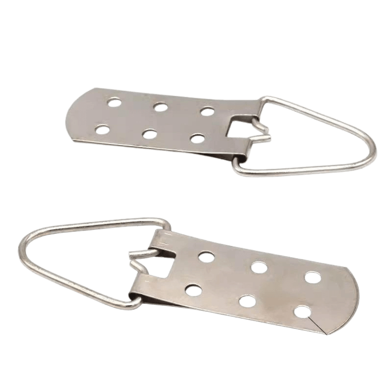 K16-Silver Six-Hole D-Ring Hanger 50kg Extra Heavy Duty