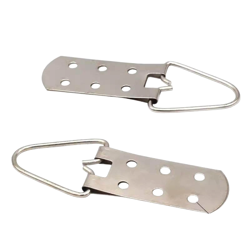 K16-Silver Six-Hole D-Ring Hanger 50kg Extra Heavy Duty