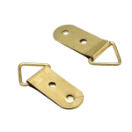 Gold Large Pair D-Ring Hanger Triangle 10kg K20 – 41mm