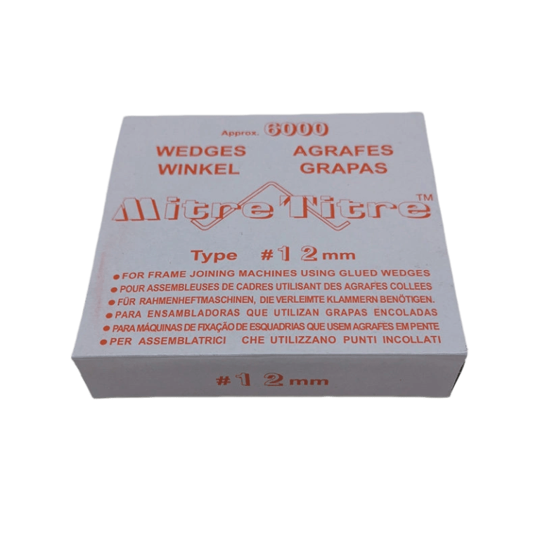 D50-Mitre-Titre #8mm Frame Wedge 1-Box (6000pcs)